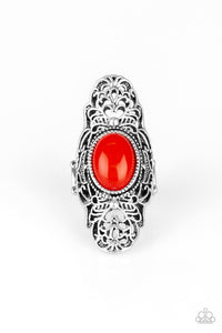 Flair for the Dramatic - Red - Classy Elite Jewelry