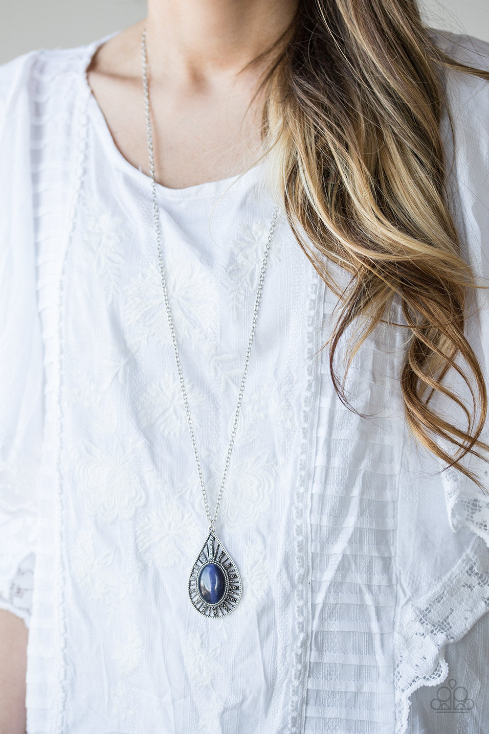 Total Tranquility - Blue - Classy Elite Jewelry