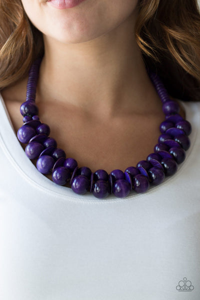 Caribbean Cover Girl - Purple - Classy Elite Jewelry