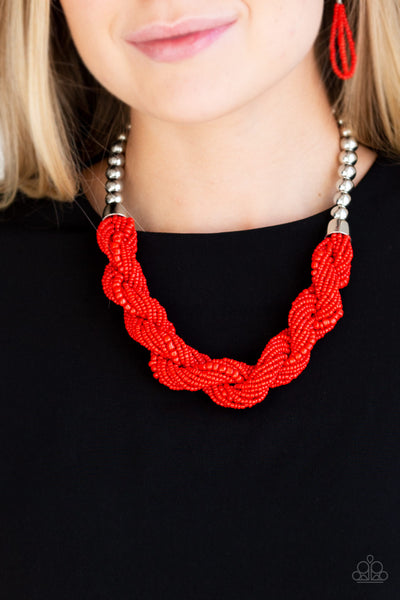 Savannah Surfin - Red - Classy Elite Jewelry