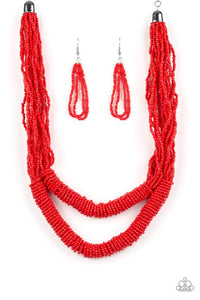 Right As RAINFOREST - Red - Classy Elite Jewelry