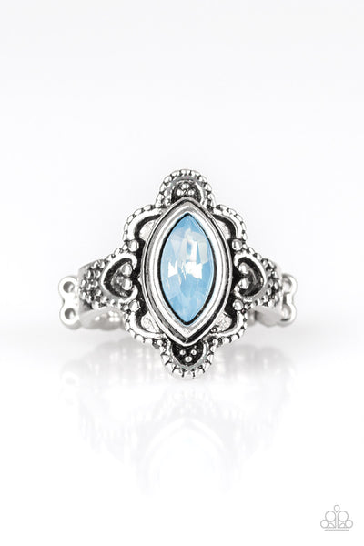 Glass Half-Colorful -blue - Classy Elite Jewelry